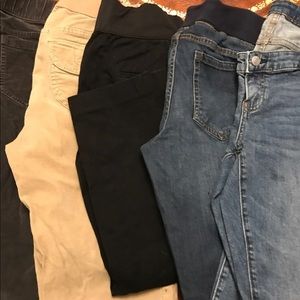 Bundle of Maternity Jeans